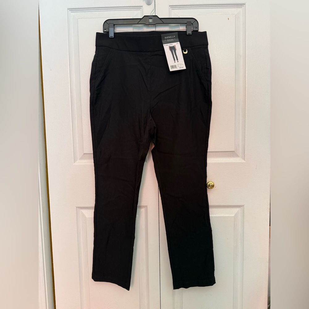 Rafaella Black Ankle Pants